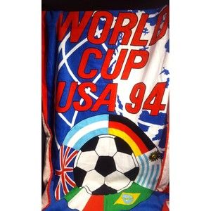 World Cup beach towel USA 1994 NEW RARE